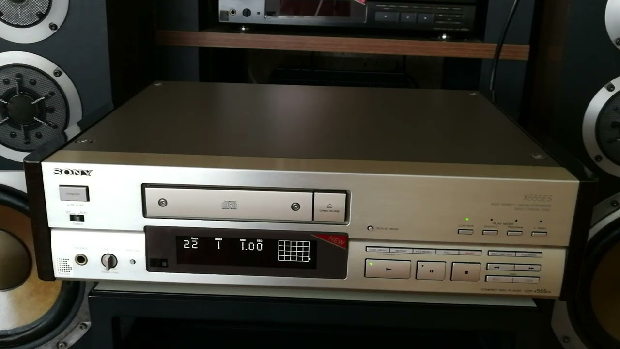 воспроизведение Sony CDP X 555ES