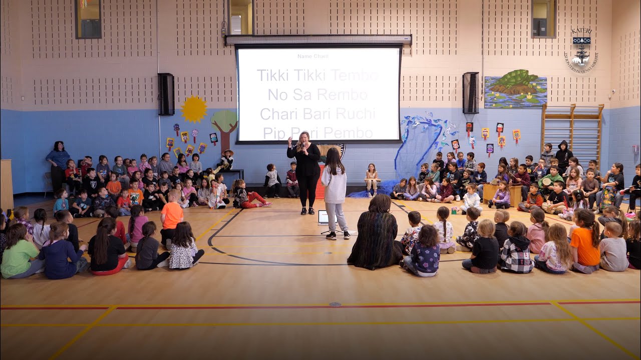 Kateri School’s Grade 1 & 2 Musical Play