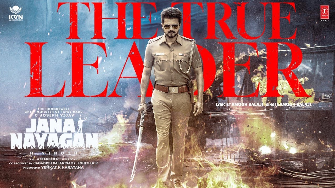 The True Leader Audio Song | Jana Nayagan | Hon&rsquo;ble CM Vijay | Anirudh Ravichander | H Vinoth