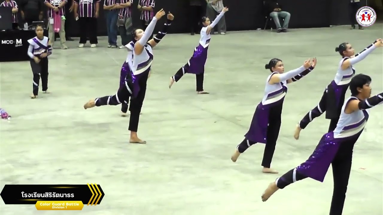 ColorGuard Battle โรงเรียนศรีบุญยานนท์ และโรงเรียนสิริรัตนาธร - โครงการประกวดดนตรี