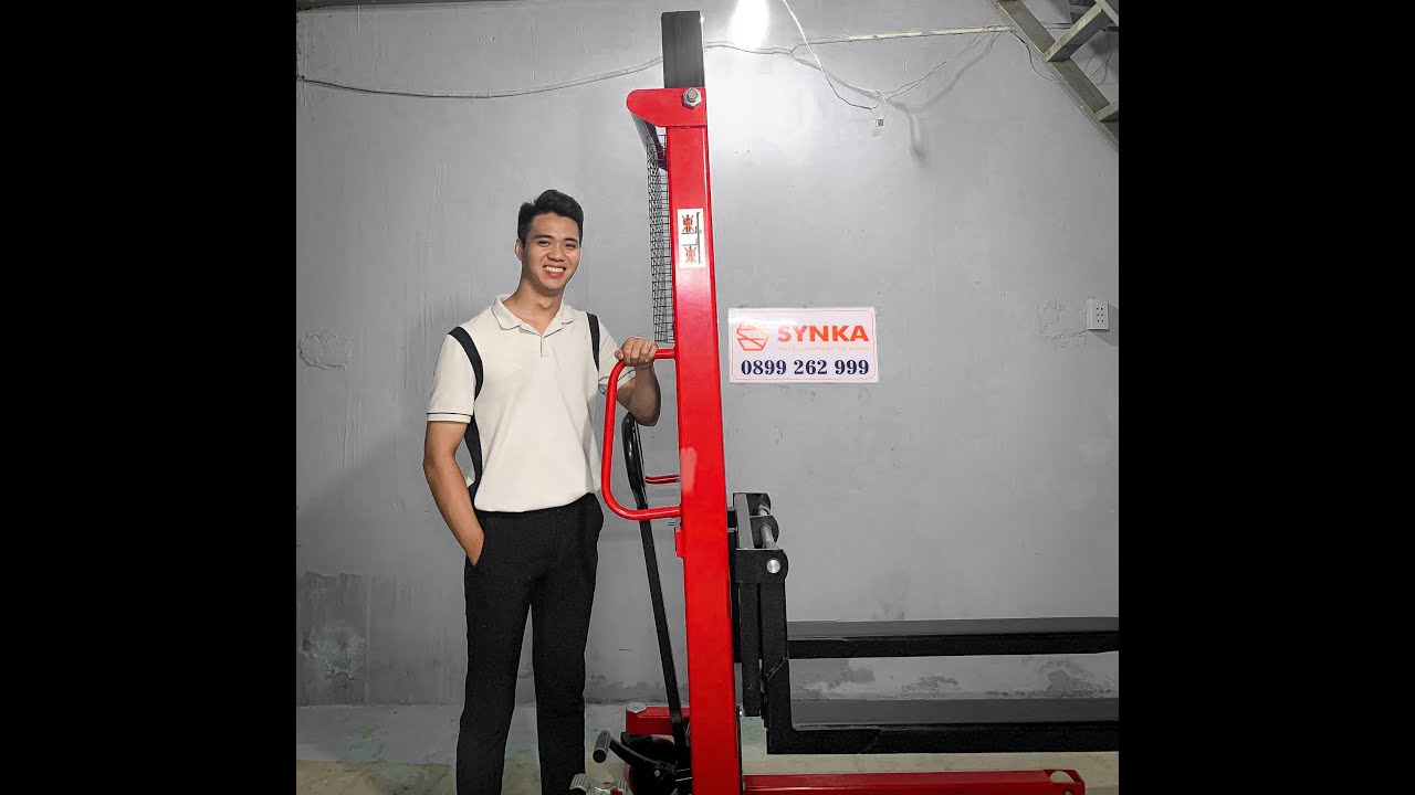 Xe Nâng Tay Cao 1 Tấn Cao 1m6. E1.0/16| SYNKA