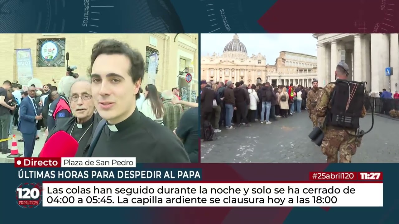 RAQUEL ROMA, MUERTE PAPA FRANCISCO (1)