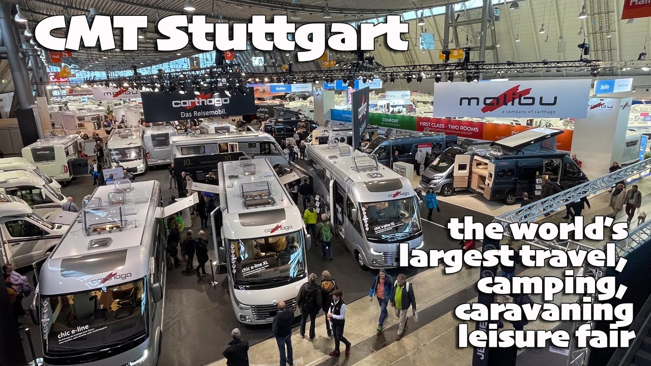 ✨ CMT Stuttgart - world&rsquo;s largest travel, caravaning, and leisure fair 🏕️✈️🚐 I Photo Journey ✨