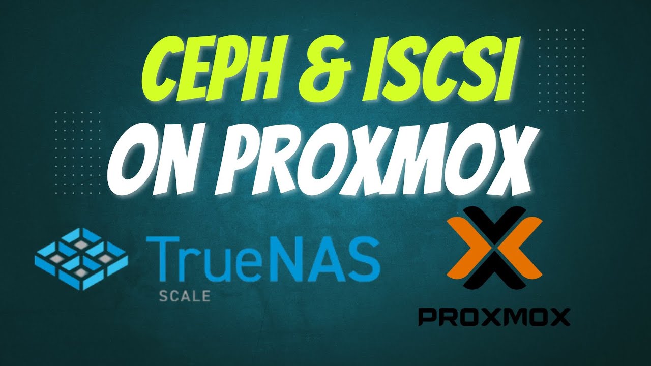 Создание системы общего хранилища с использованием Ceph, TrueNAS и iSCSI.
