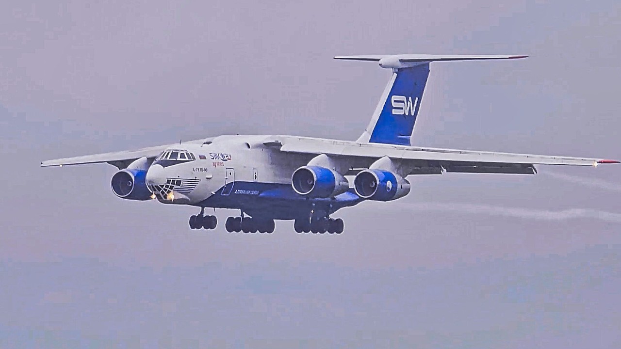 AZERBAIJAN STATE VISIT SERBIA | Ilyushin IL-76TD-90, Boeing 777, A319CJ  @Military-Plane-Spotting