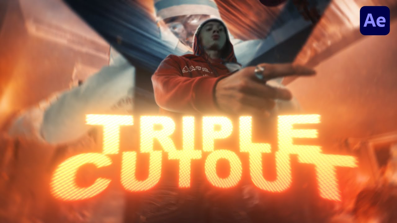 Triple Cutout Effect in After Effects (Tutorial)