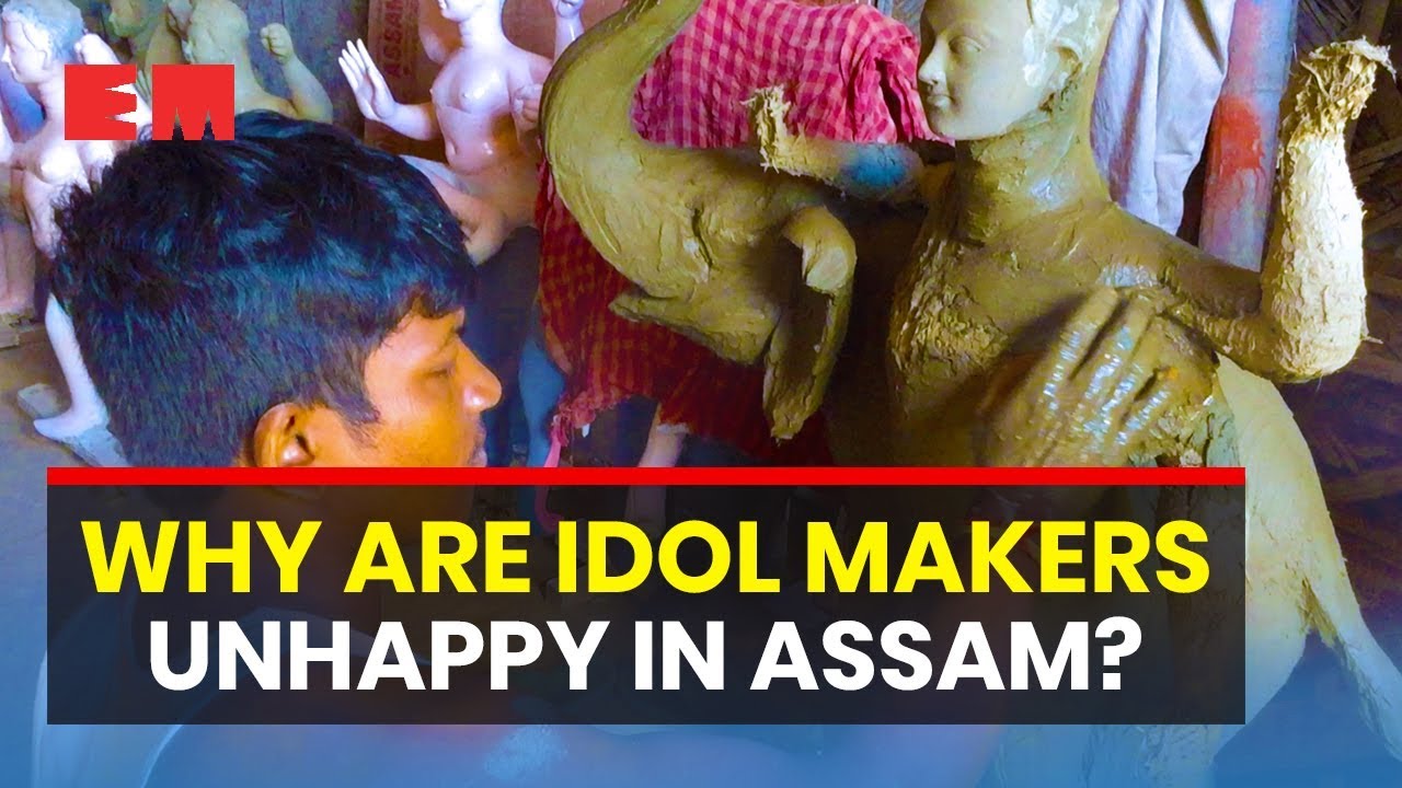 Idol makers of Assam: Losing to rain, high cost & Kolkata &lsquo;crisis&rsquo;