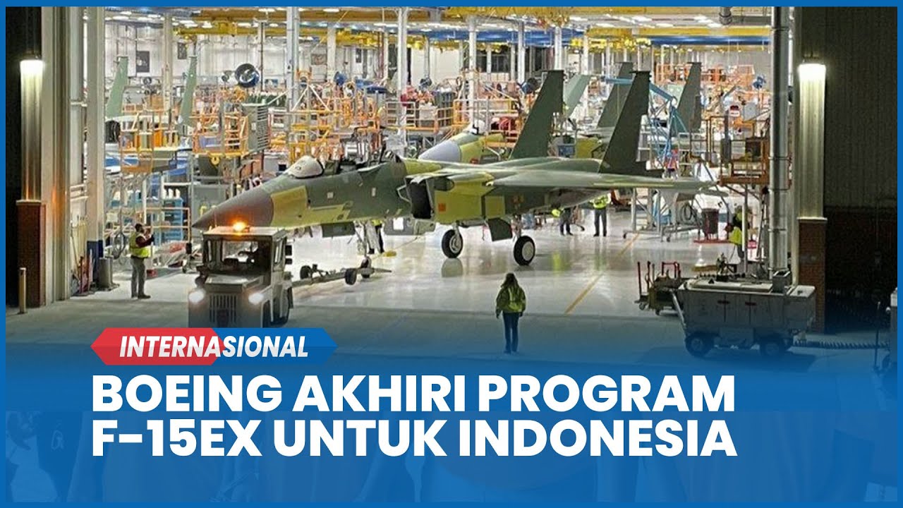 Boeing Akhiri Program Jet Tempur F-15EX untuk Indonesia, Kesepakatan Besar Batal