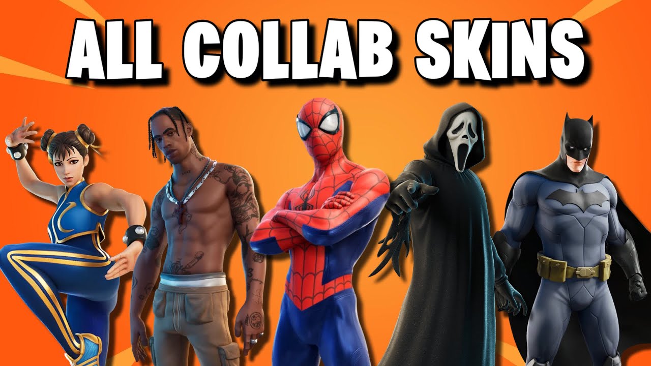 ALL Collab Skins in Fortnite! (2019-2026)