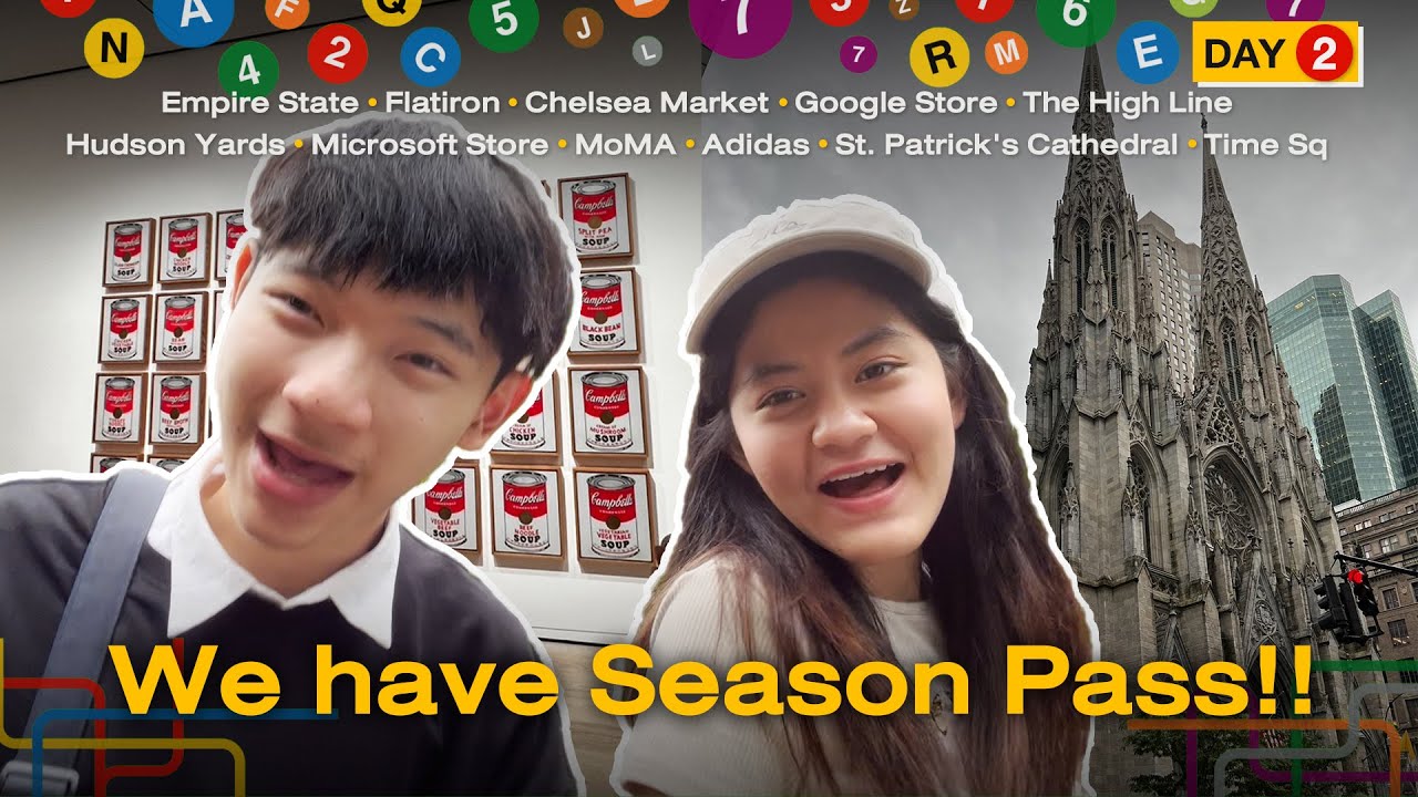 ไปอเมริกาสามเดือน พูดภาษาอังกฤษได้สี่คำ!? | A Week In Newyork [DAY2]