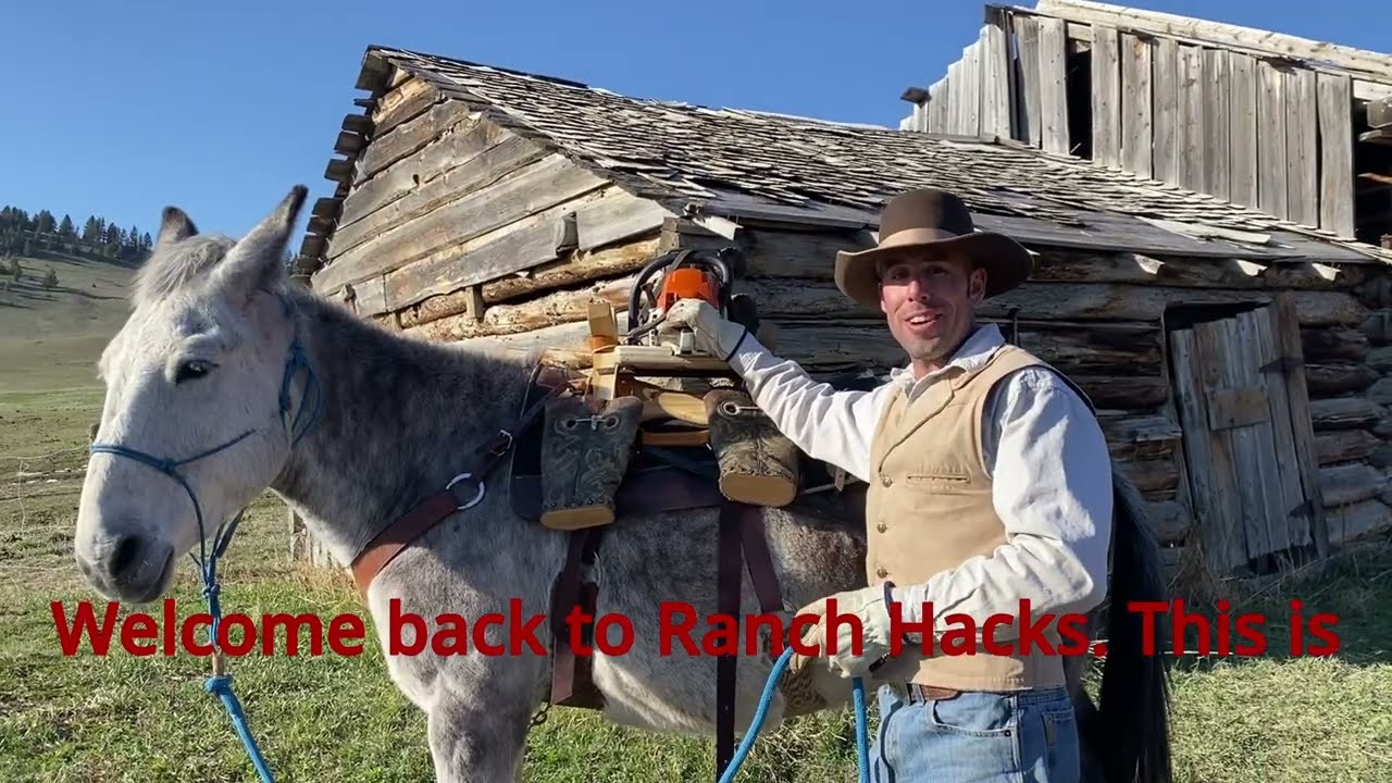 How to Modify a Pack Saddle for Fencing
