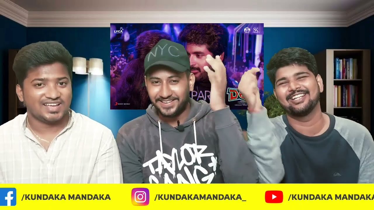 SK enna Dance'uh pahh!! | Don - Private Party Music Video [ REACTION ] | Kundaka Mandaka