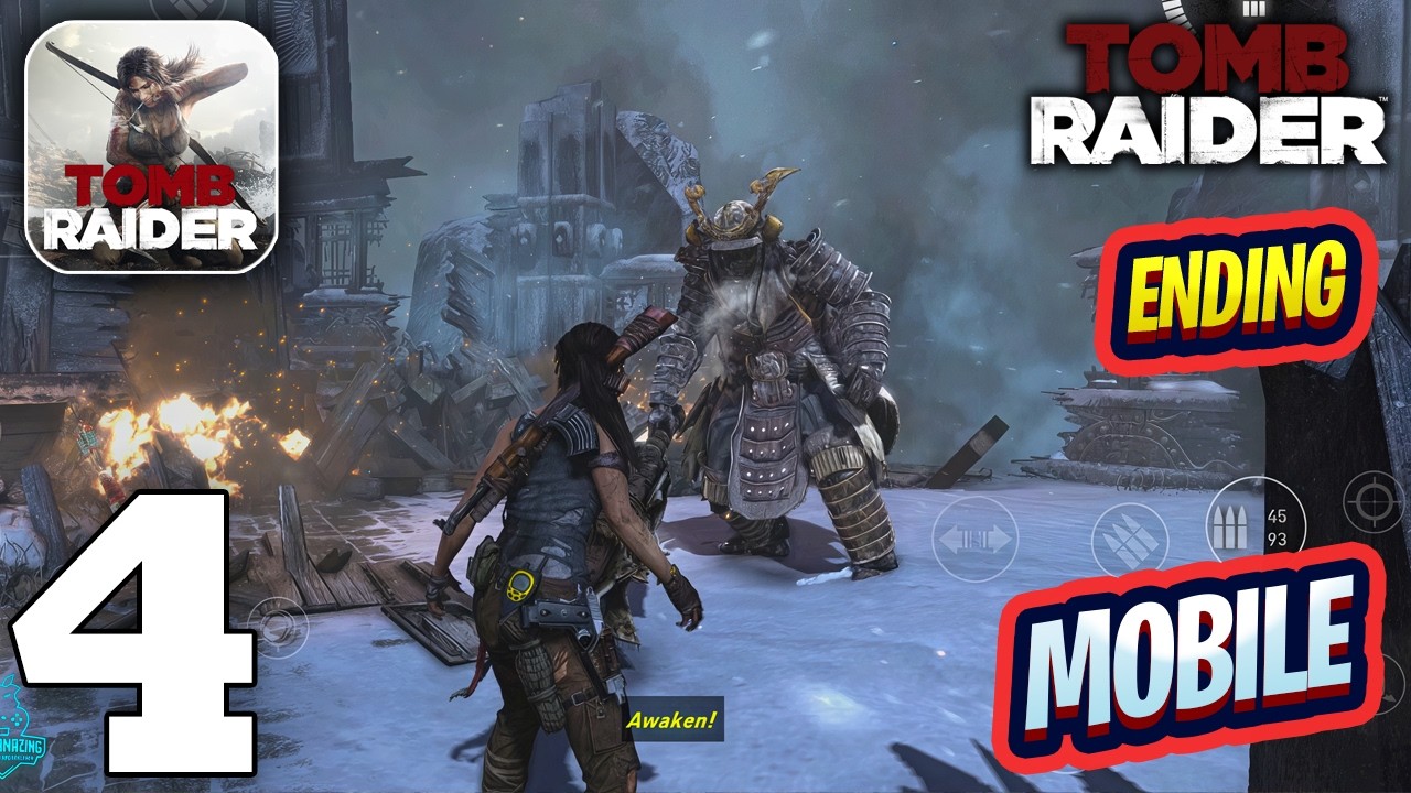 Tomb Raider Mobile Gameplay Walkthrough Part 4 (iOS, Android) - End
