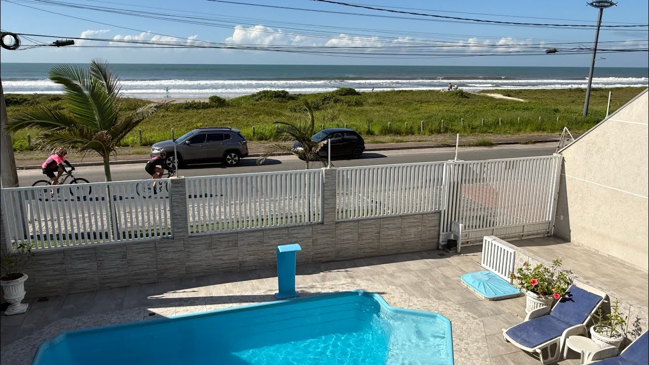CASA TRIPLEX COM VISTA INCRÍVEL NA BEIRA MAR | MATINHOS | LITORAL DO PARANÁ
