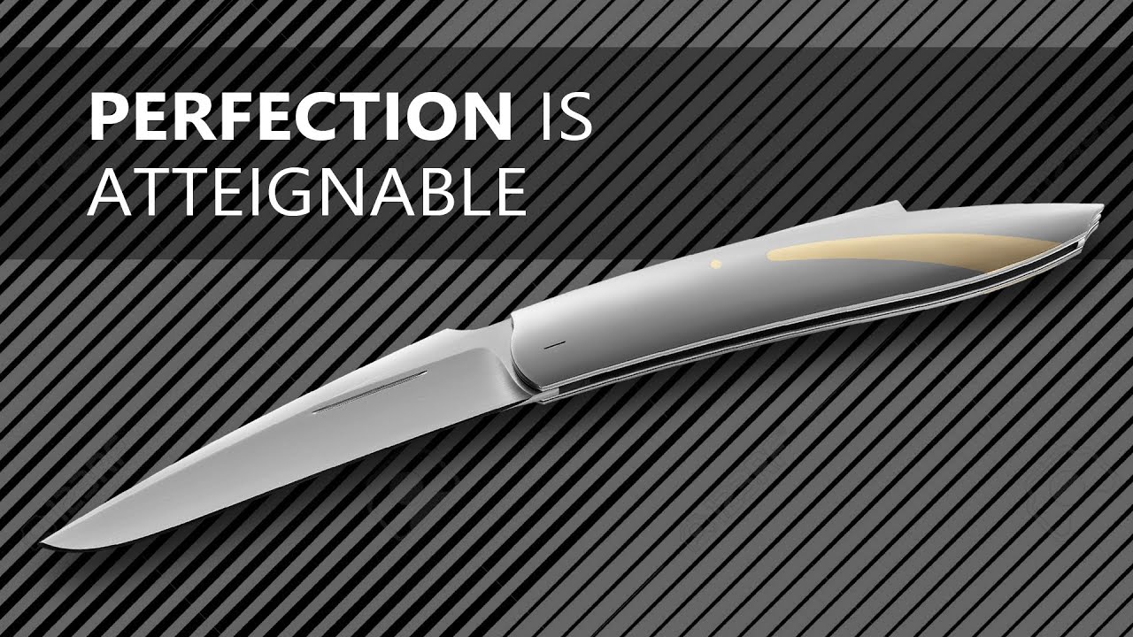 PERFECTION EXISTS And That's How It Looks Like - By the Knife Maker Alexis Lecocq