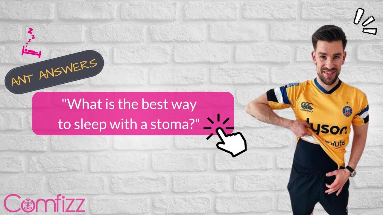 What is the best way to sleep with a stoma?