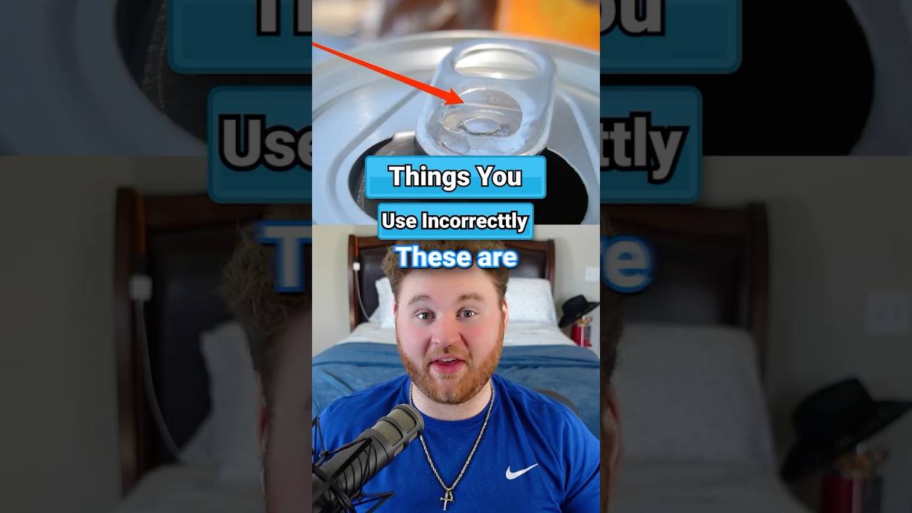 Things You Have Been Using Wrong