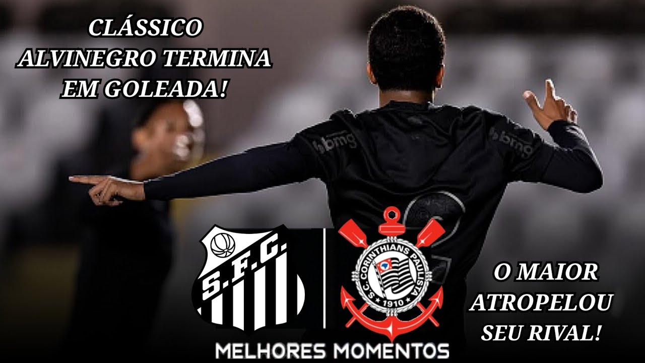 Santos x Corinthians | Gols e Melhores Momentos | Brasileirão Sub-17