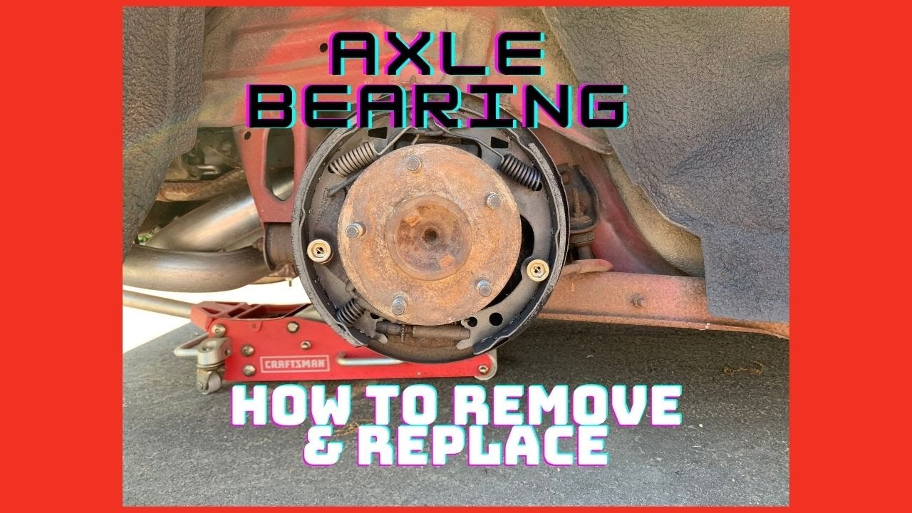 How to:  Camaro Axle Bearing Replacement