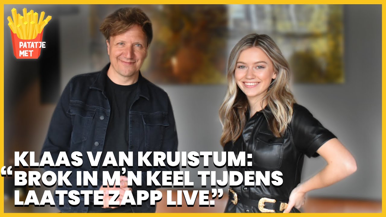 KLAAS VAN KRUISTUM over laatste ZAPP LIVE, GELOOF, ANGST en GEZIN/ STERRE KONING