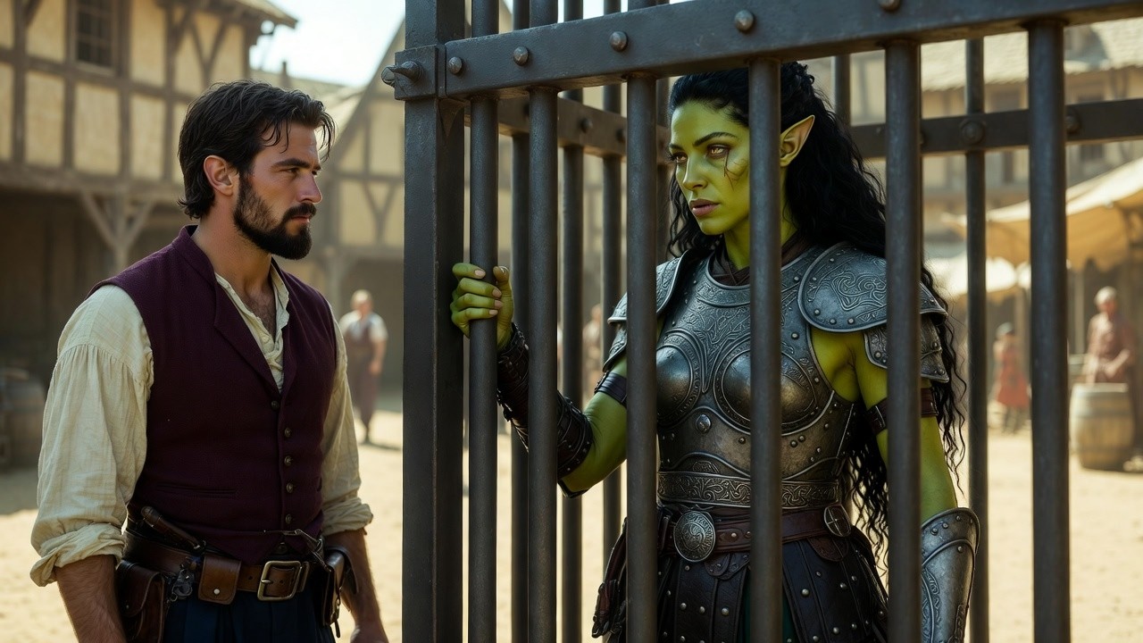 A Man Saw Alien Orc Woman Being Sold — His Brave Decision Transformed Her Life Forever – HFY