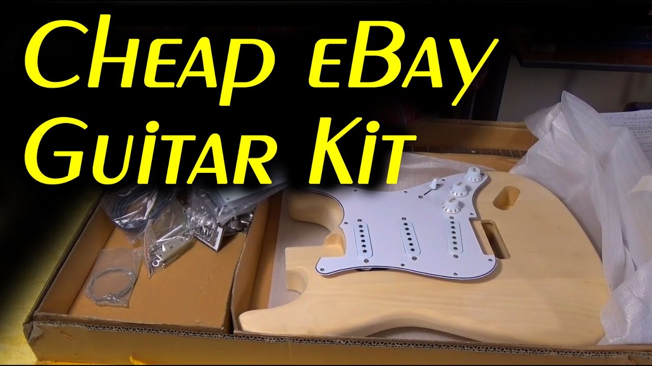 Cheap eBay DIY Guitar Kit