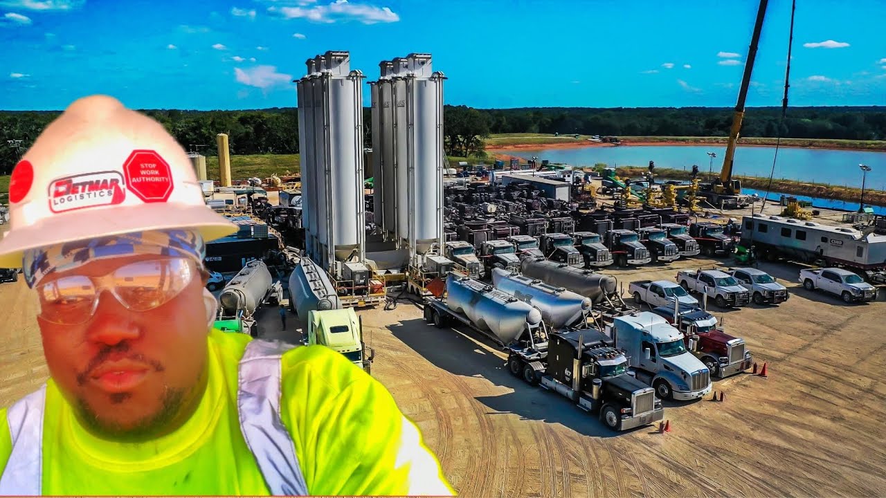 OILFIELD JOBS VLOG 009 WORKING IN THE WEST TX OILFIELD HAULING FRAC SAND GOING FOR 3 (PNEUMATIC TRl)