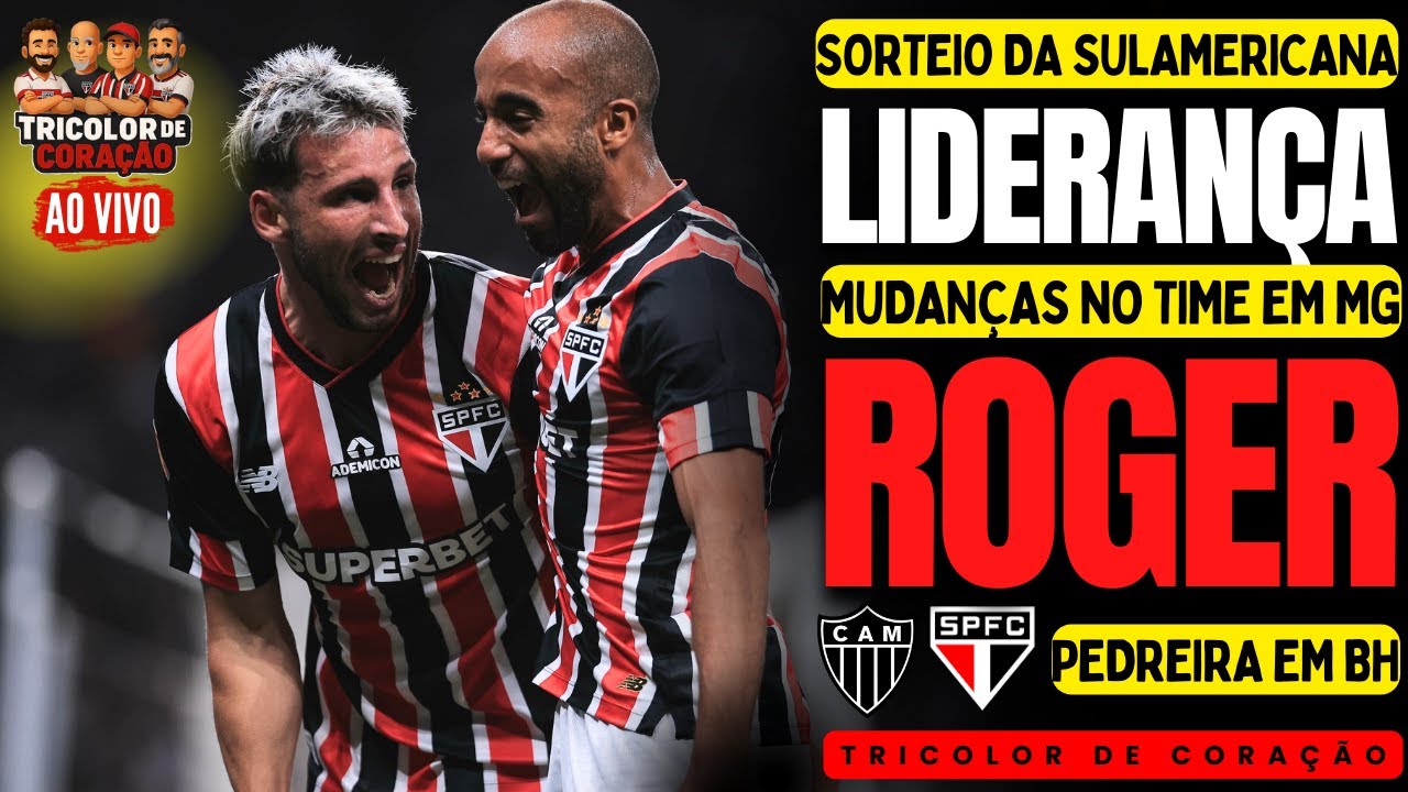 TRICOLOR DE CORAÇÃO | SPFC NA LIDERANÇA! MUDANÇAS NO TIME E O SORTEIO DA SULAMERICANA; GALO x SPFC
