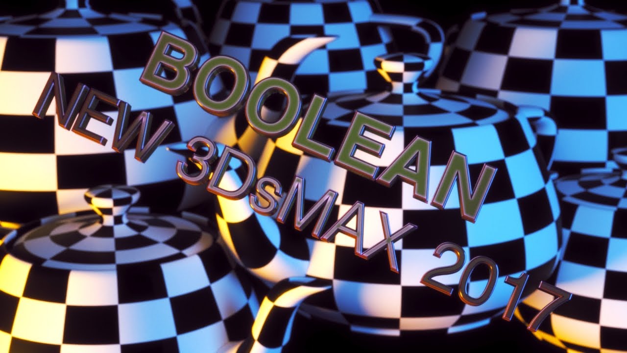 3DsMAX2017 | Булевые операции - мини-обзор (Boolean rewiev)