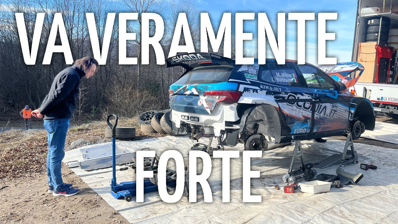 Una giornata di TEST pre RALLY MONTE CARLO 2023