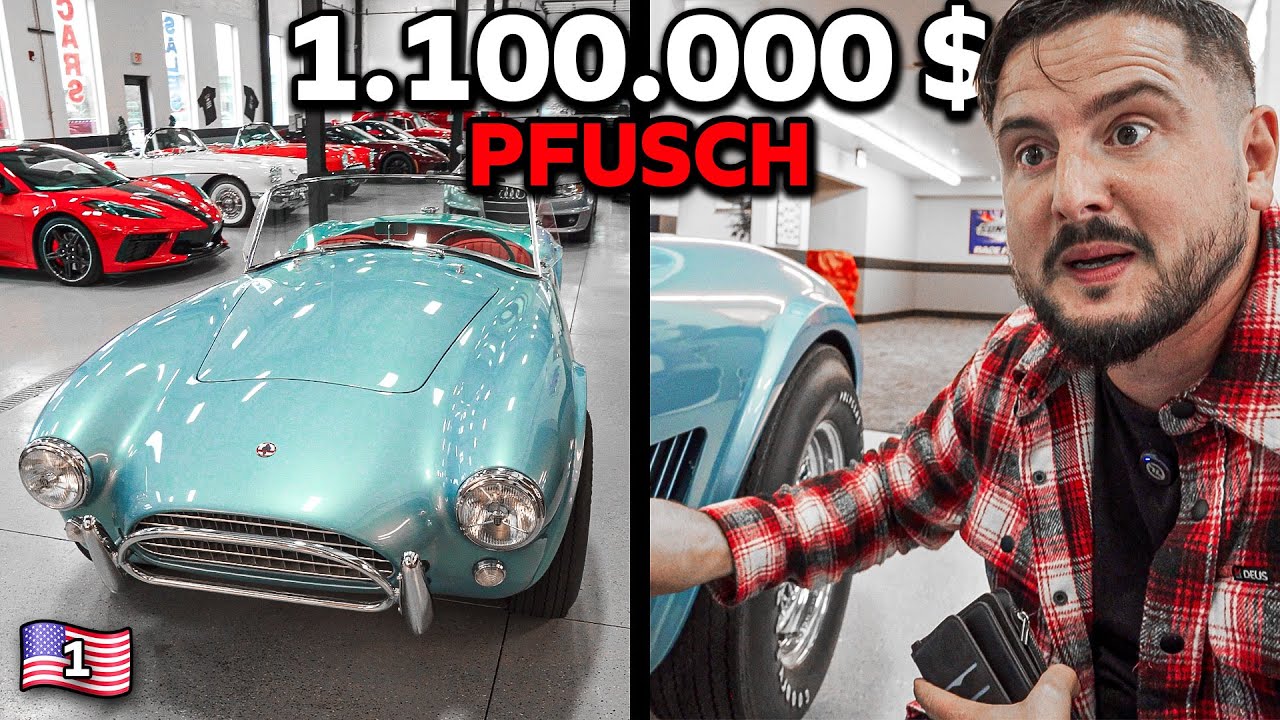 Pfusch an der 1.100.000 $ Shelby Cobra?! 🇺🇸 Live aus Amerika