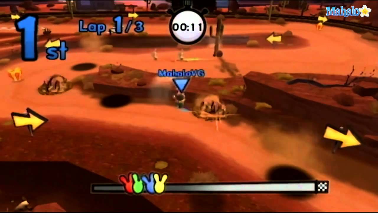 Raving Rabbids Travel in Time: Прохождение &mdash; Рунариум: Кроличий экспресс