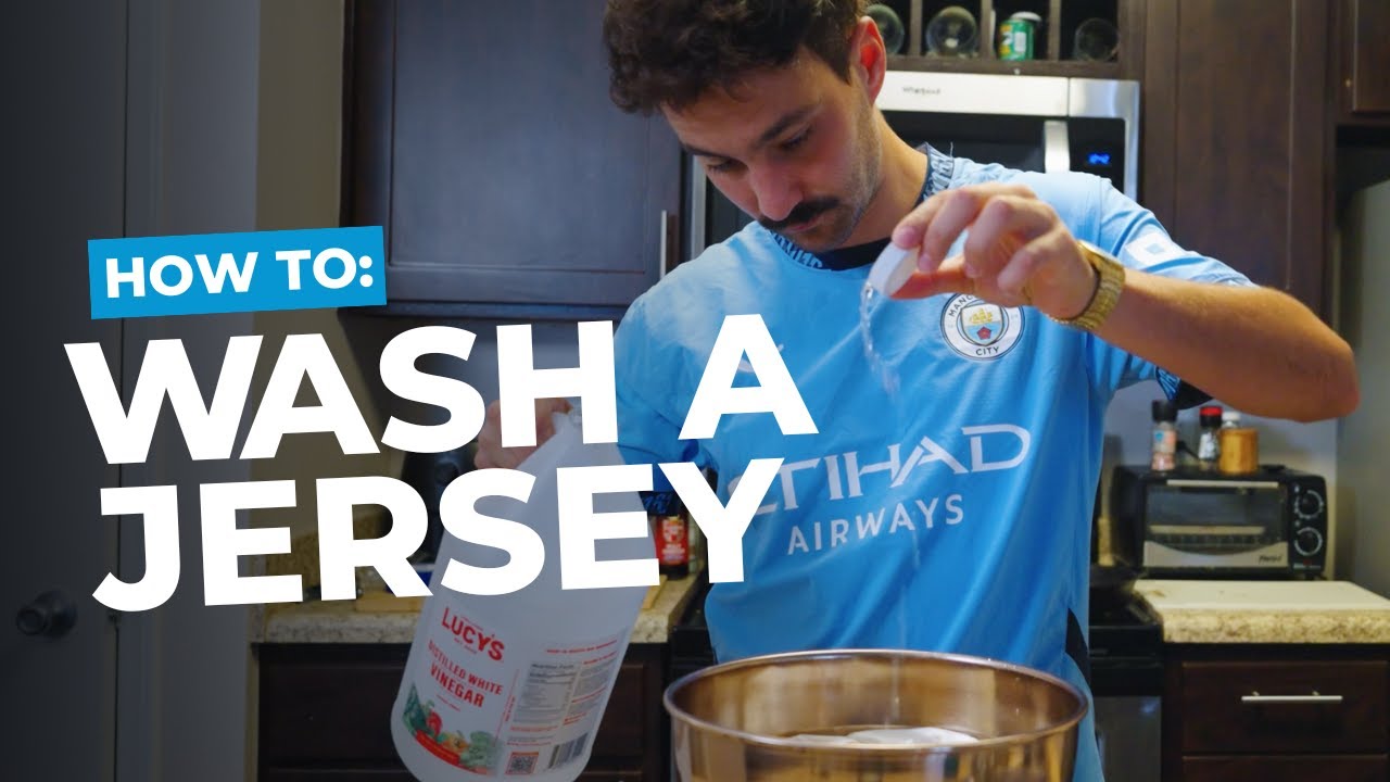 What's the BEST way to wash a soccer jersey?
