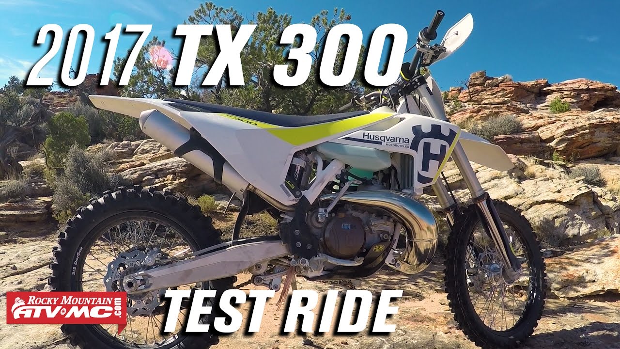 2017 Husqvarna TX300 Test Ride | 5 Miles of Hell