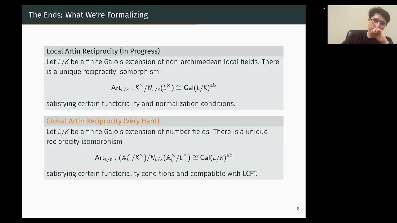 Michał Mrugała - Formalizing Class Field Theory (Lean Together 2026)