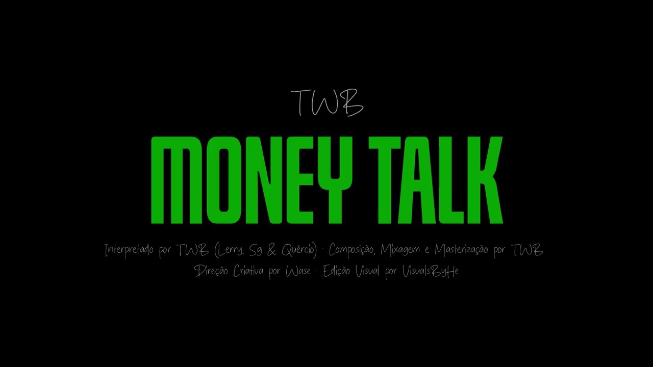 The wib - MONEY TALK( OFFICIAL VISUALIZER)