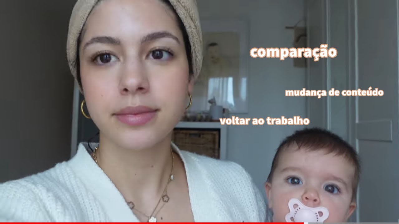 vlog - comparação com outras criadoras de conteudo, não voltar ao trabalho (...)