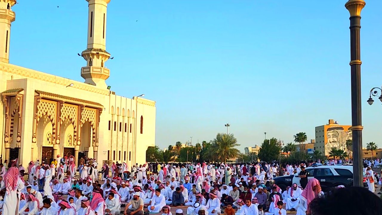 ‏​ནྱཾ༩ྀ༄  *صلاه العيد من مسجدالملك عبدالعزيز* تبوك حي الفيصلية ༄ནྱཾ༩ྀ  ‏​‏​ནཾྀعيدكم مبارك &༄ *༄ནྱཾ༩ྀ