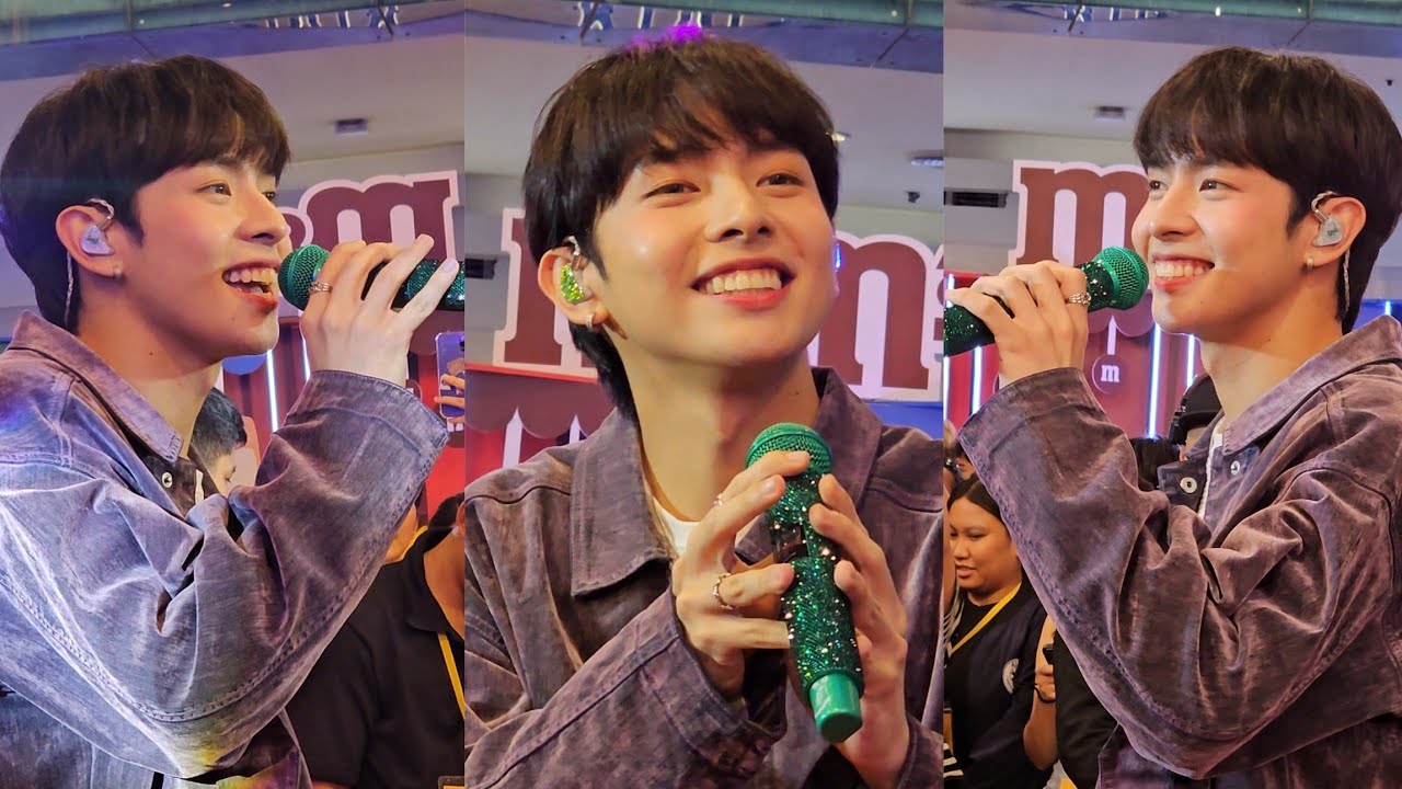 justin at M&M's Fun For All Fair (SM North EDSA Annex Atrium Cyberzone) 💚