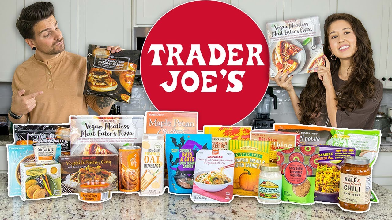 Trying *New* Fall Items at Trader Joe's | $100+ Grocery Haul