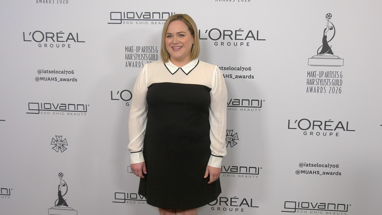 Lauren Holt on the red carpet at the 13th Annual MUAHS Awards