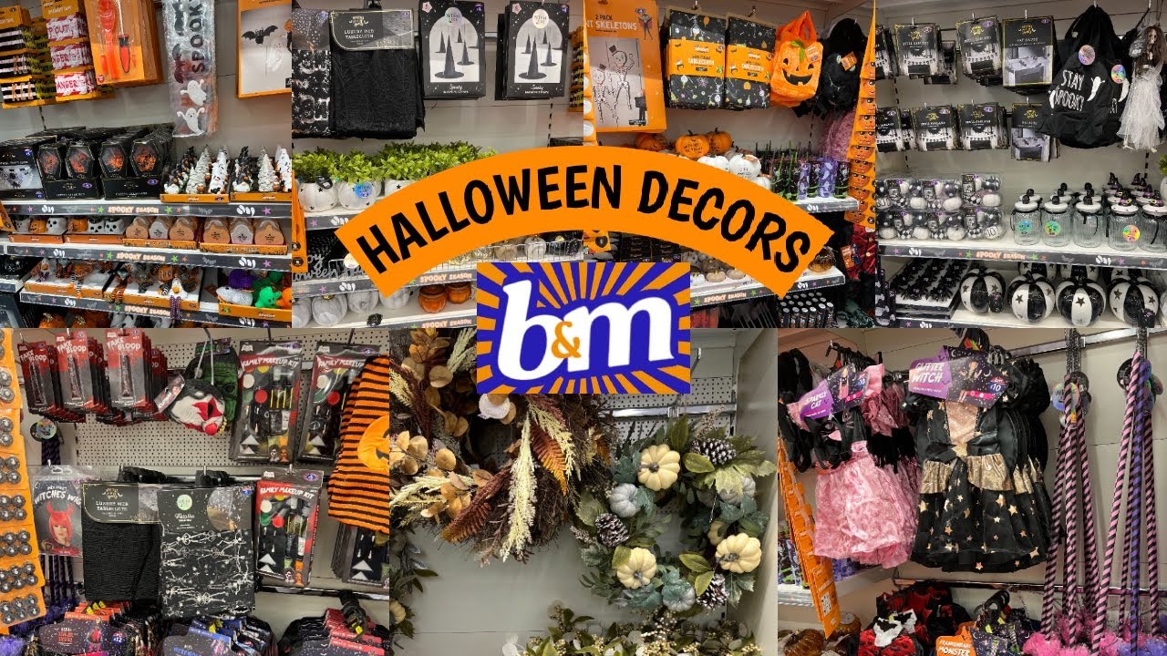 B&M HALLOWEEN DECOR COLLECTION WITH PRICE 2023 | B&M HAUL | TRAVELANDSHOP WITH ME