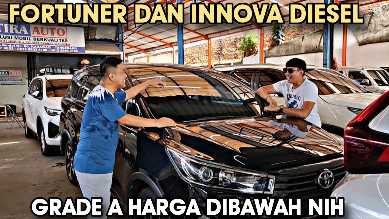OBRAL Innova dan Fortuner Diesel Murah Kualitas Mobil GRADE A nih di TIRA AUTO