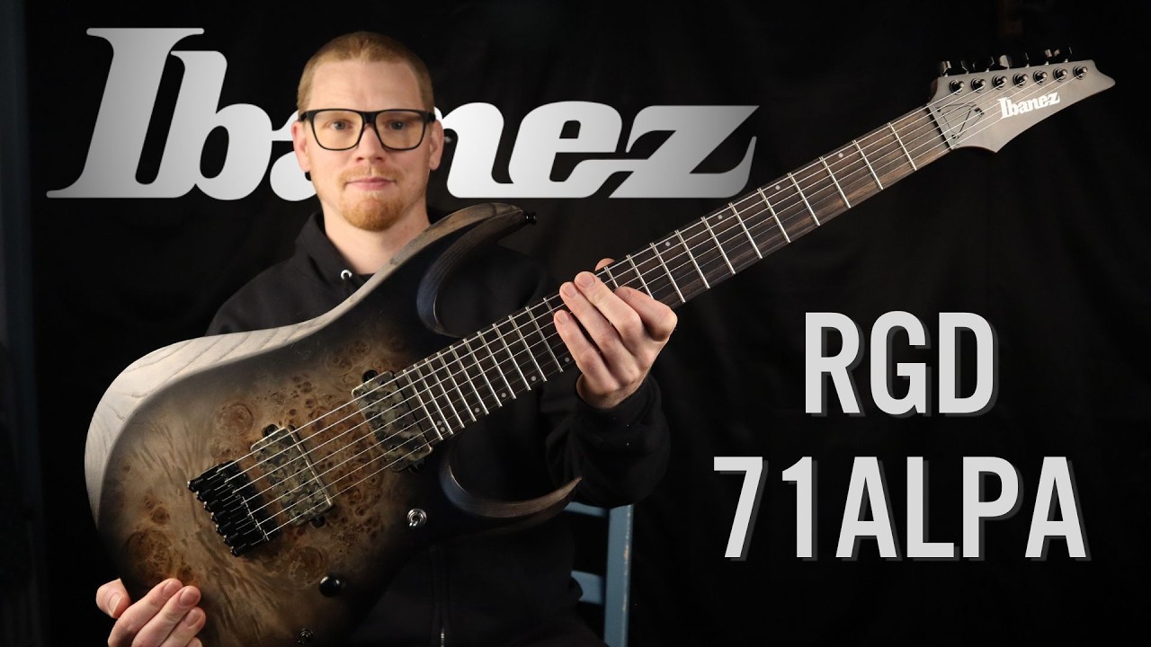 My journey to finding the perfect 7 string guitar! Ibanez RGD71ALPA