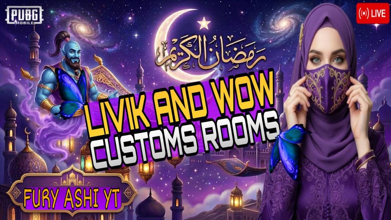 PUBG Mobile Live|500 CASH & 120 UC  Custom Rooms | Pubg Custom Rooms | FURY ASHI YT is Live 4.2 ❤️