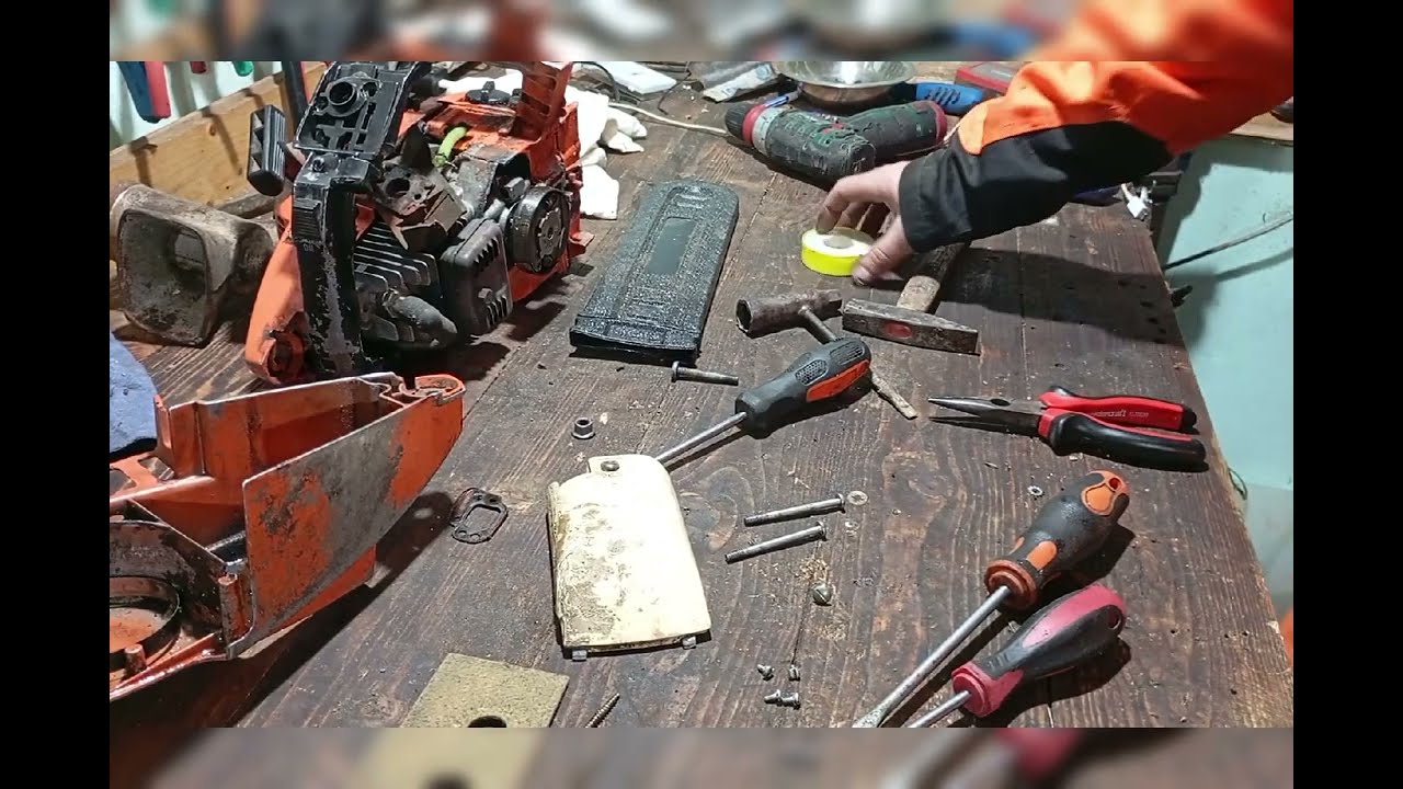 Husqvarna 35 szerelgetés!