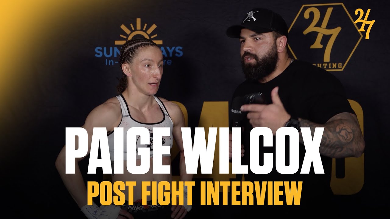 Paige Wilcox Post Fight Interview