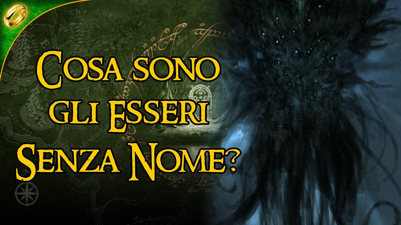Gli ESSERI SENZA NOME della Terra di Mezzo