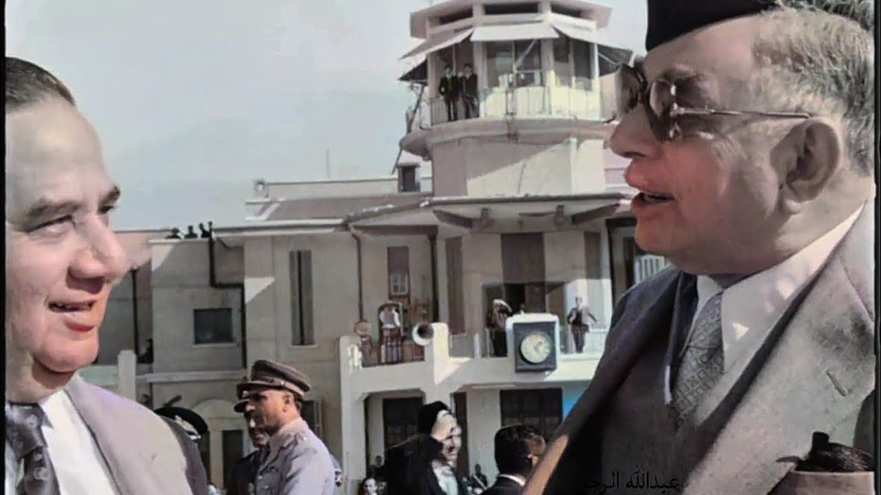 بغداد عام 1956–1958 Pakistani President's visit to Iraq 