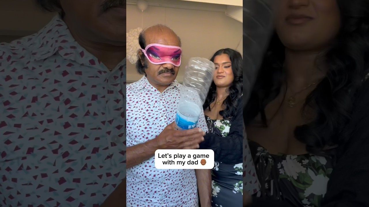 Let&rsquo;s play a game with my dad 👴🏾 #tamil